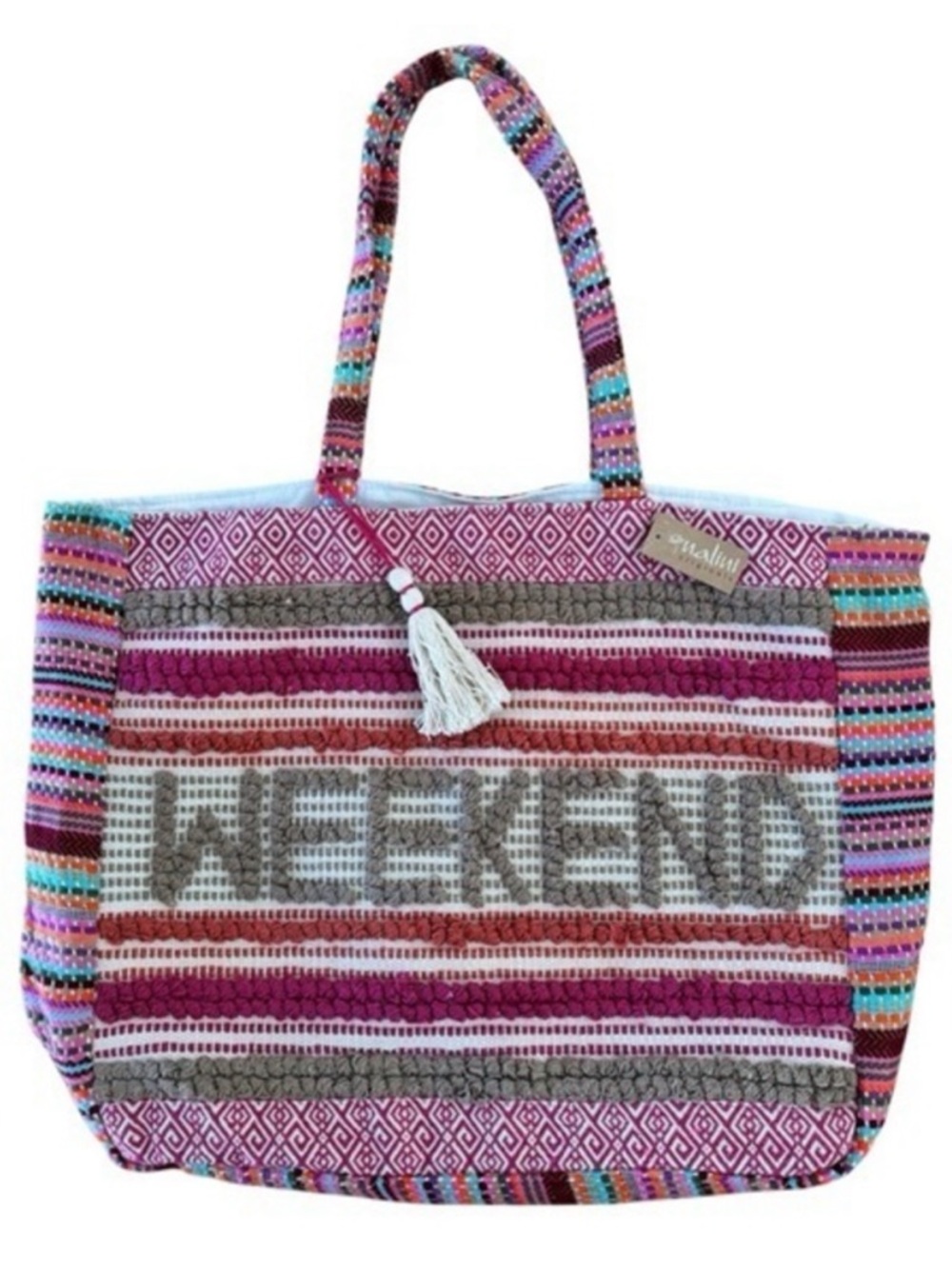 NALINI oversized weekend tote